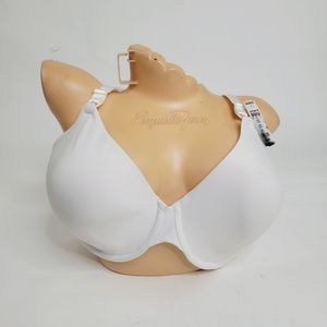 *3/$25 Maidenforn One Fab Fit Demi Bra White 36E (36DD) Tshirt Everday Underwire